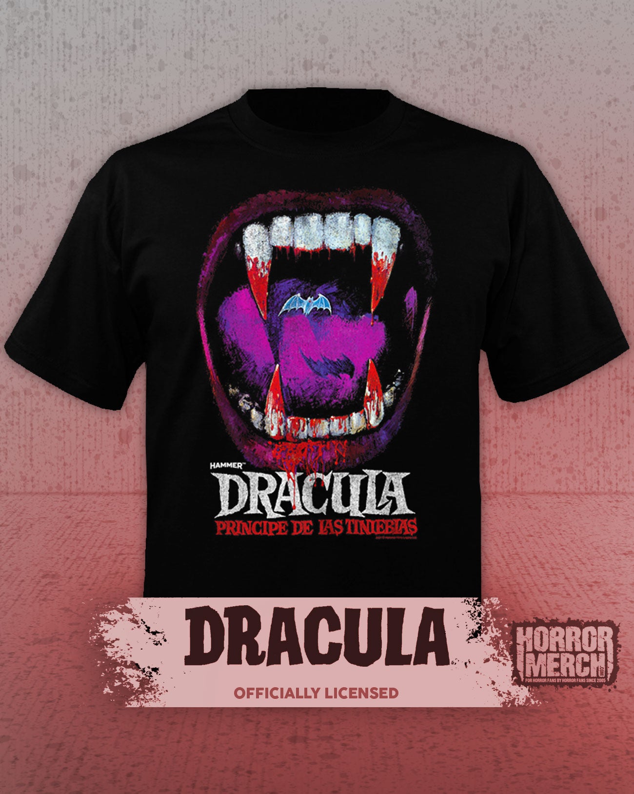 Dracula - Fangs Mens Shirt