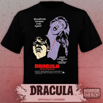 Dracula - Bloodthirsty Vampire Mens Shirt