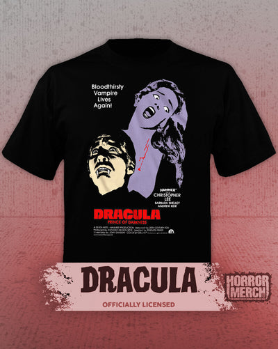 Dracula - Bloodthirsty Vampire Mens Shirt