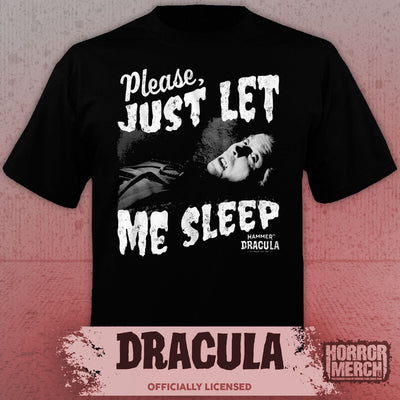 Dracula - Let Me Sleep Mens Shirt