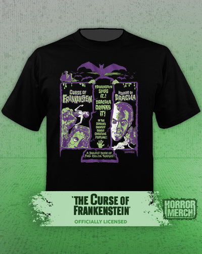 Curse Of Frankenstein - Poster Mens Shirt
