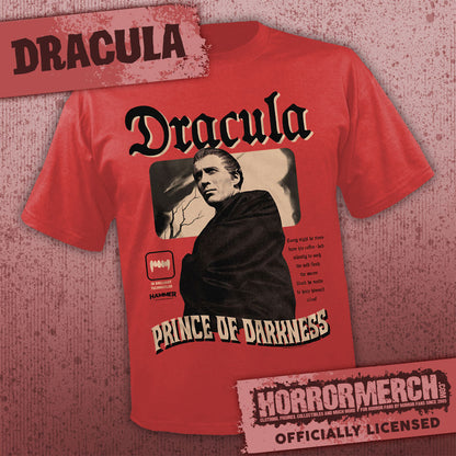 Dracula - Prince Of Darkness (Red) [Mens Shirt]