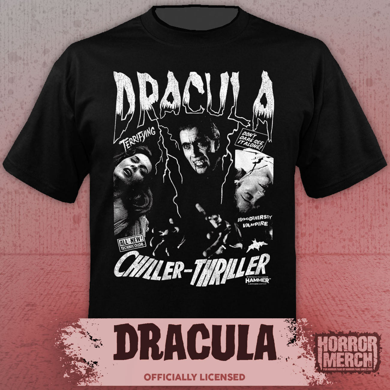 Dracula - Chiller Thriller Mens Shirt