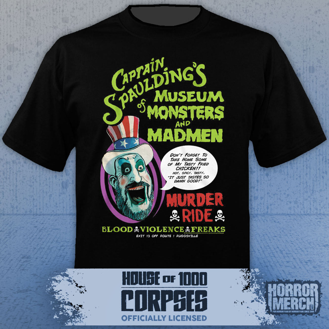House Of 1000 Corpses - Spauldings Murder Ride Mens Shirt
