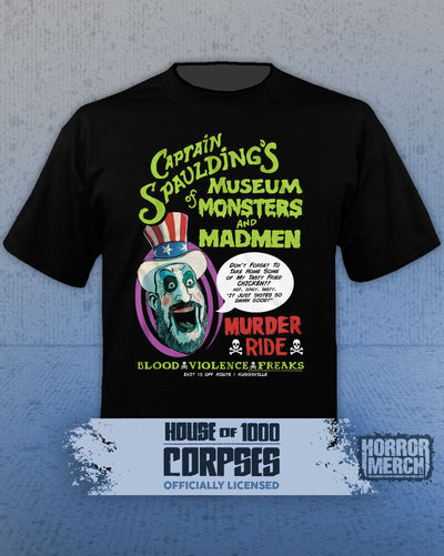 House Of 1000 Corpses - Spauldings Murder Ride Mens Shirt