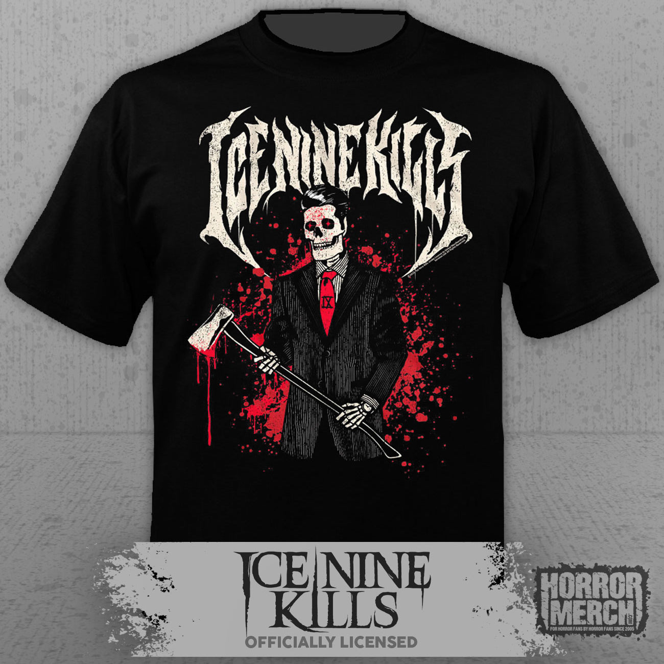 Ice Nine Kills - Horrorworld Bateman Mens Shirt