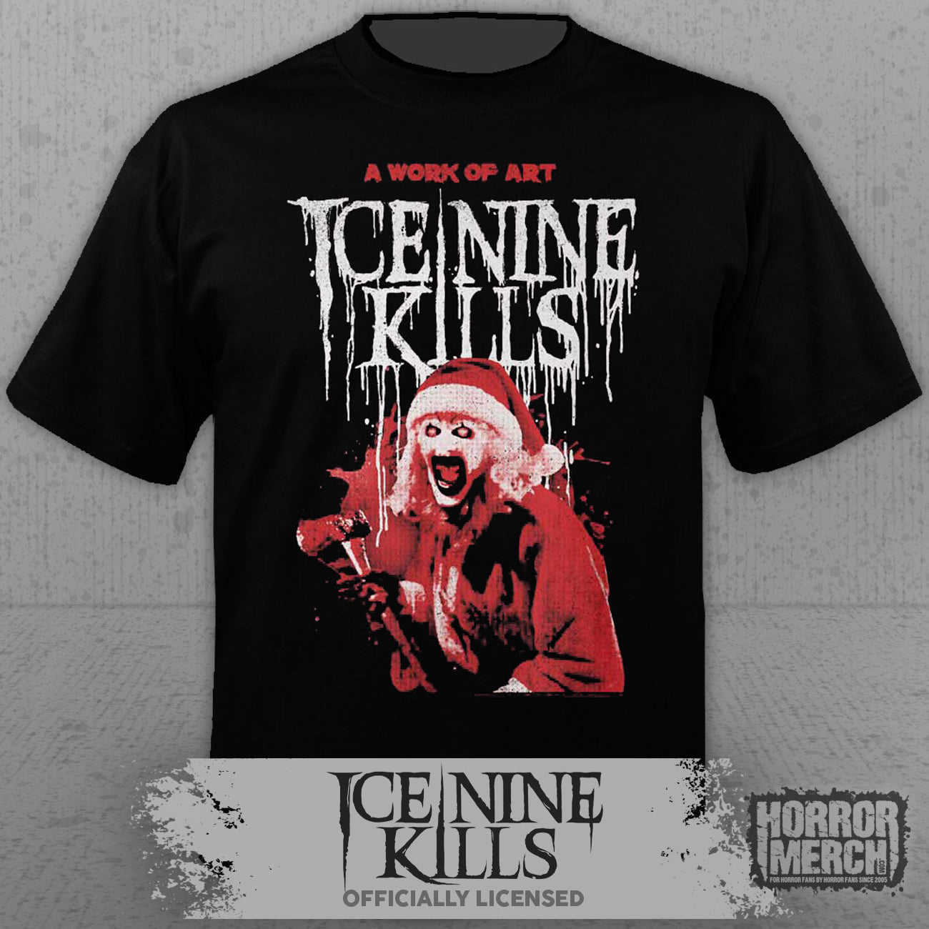 Ice Nine Kills - Terrifier - Santa Mens Shirt – Horrormerch.com