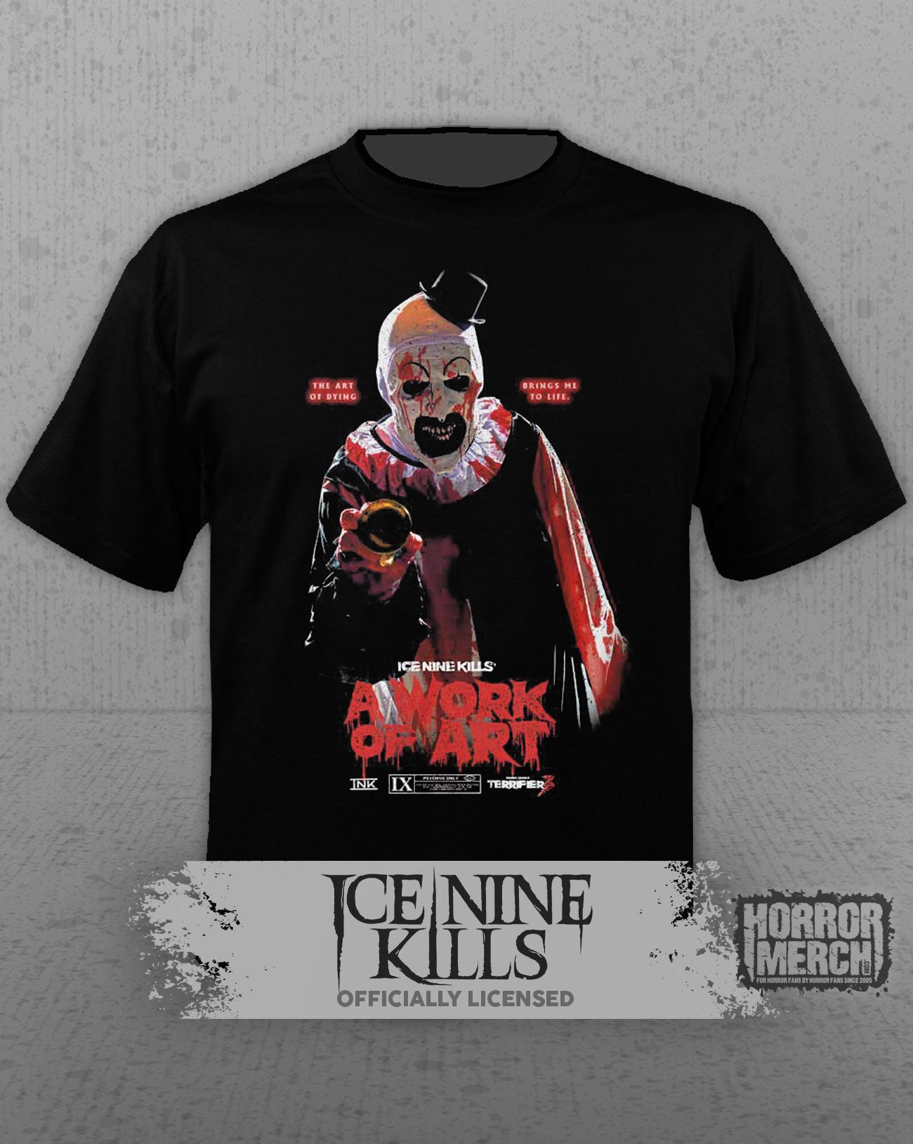 Ice Nine Kills  - Terrifier - Horn Mens Shirt