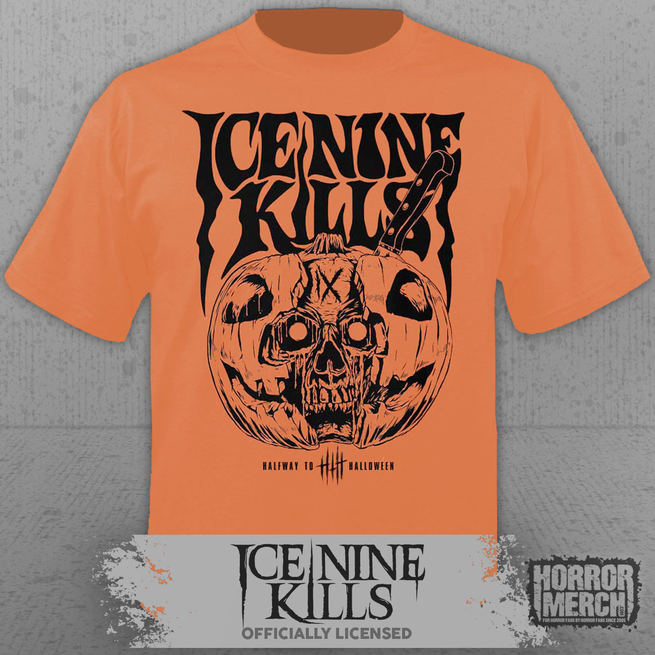 Ice Nine Kills - Pumpkin Mens Shirt (Orange)
