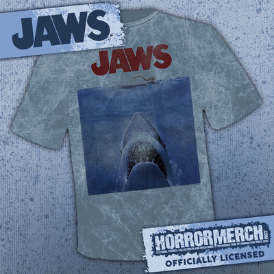 Jaws - Poster (Tyedye) [Mens Shirt]