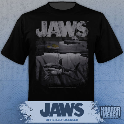 Jaws - In The Deep End Mens Shirt