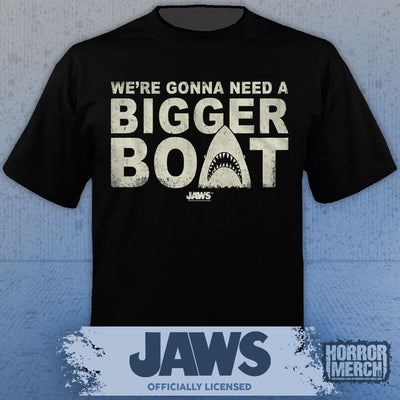 Jaws - Bigger Boat Mens Shirt