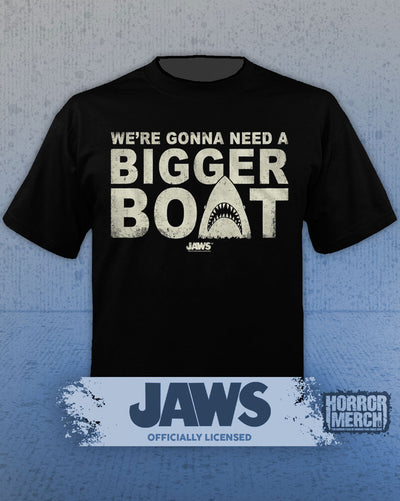 Jaws - Bigger Boat Mens Shirt