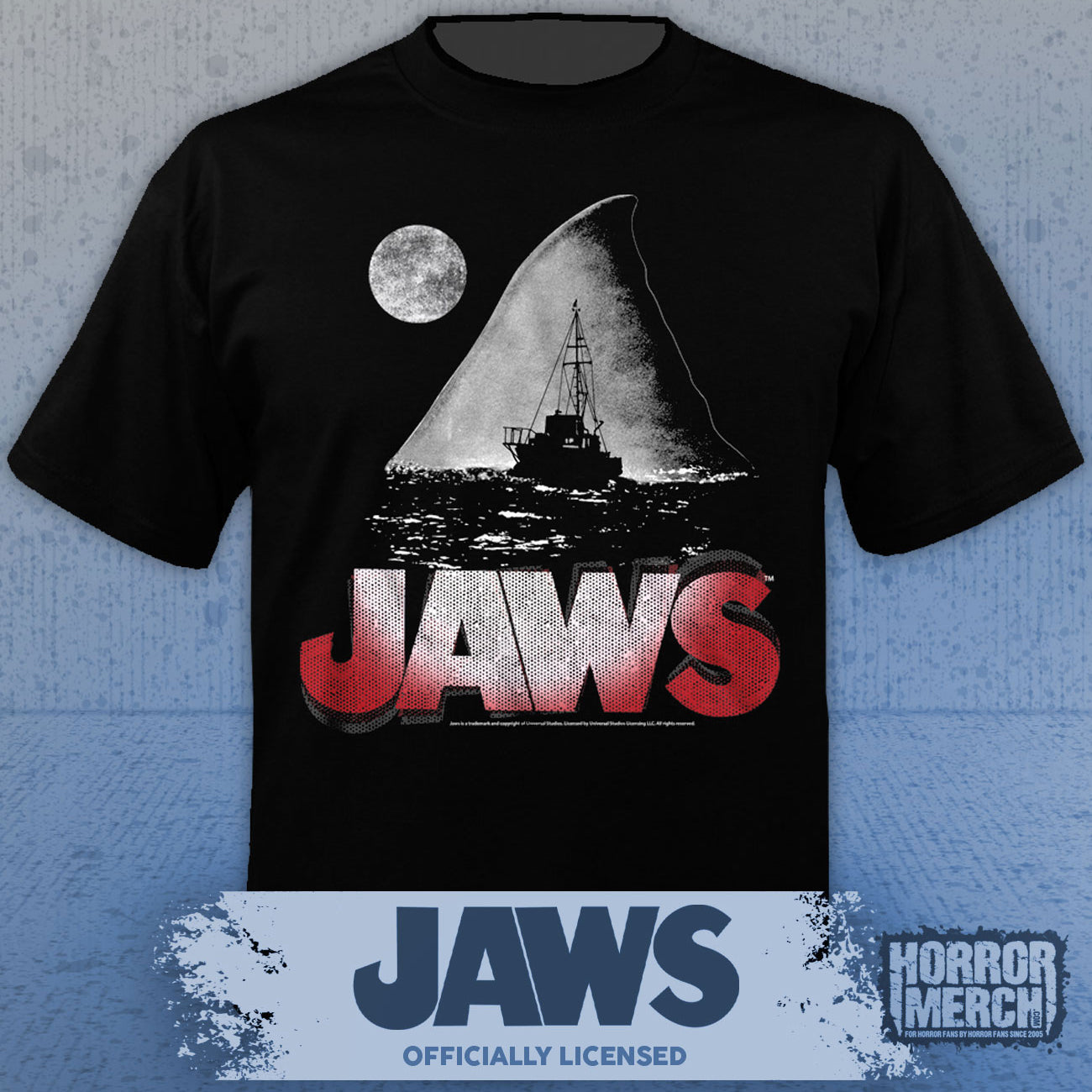 Jaws - Shadows Mens Shirt