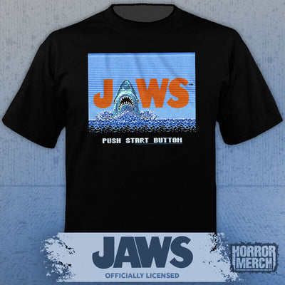 Jaws - Press Start Mens Shirt