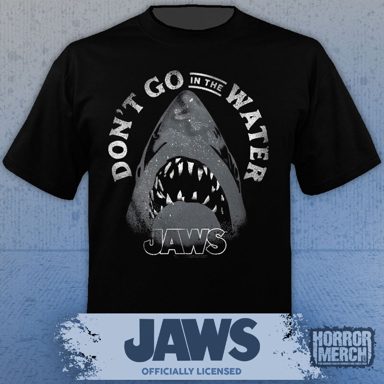Jaws - Dont Go In The Water Mens Shirt