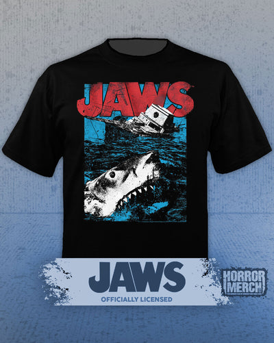 Jaws - Sinking Ship Mens Shirt