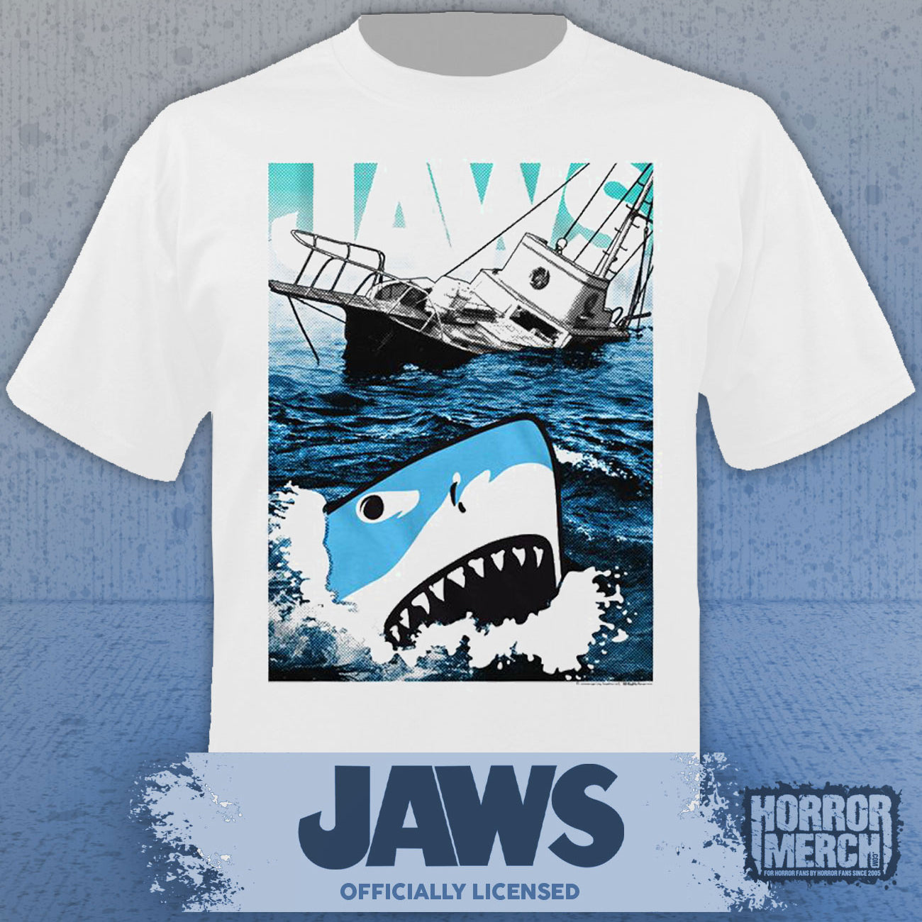 Jaws - Capsize Mens Shirt (White)