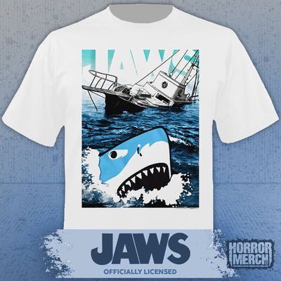 Jaws - Capsize Mens Shirt (White)
