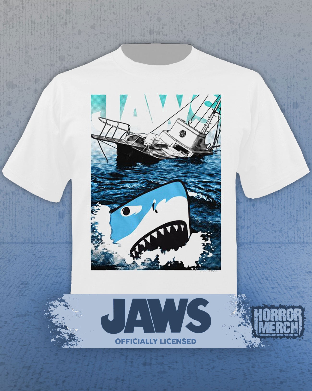 Jaws - Capsize Mens Shirt (White)