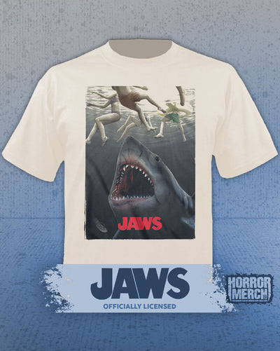 Jaws - Buffet Mens Shirt (Cream)