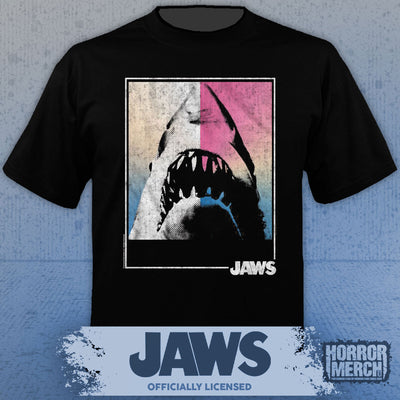 Jaws - Rainbow Photo Mens Shirt