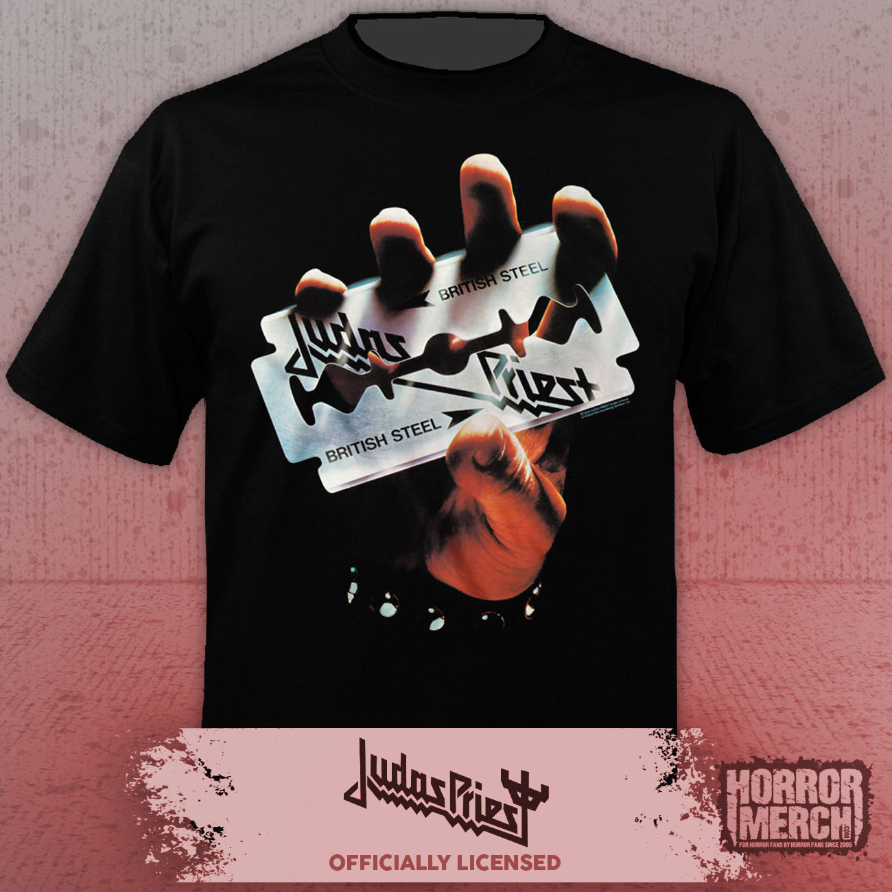 Judas Priest - British Steel (Color) Mens Shirt