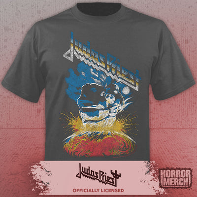 Judas Priest - Ram It Down Mens Shirt (Gray)