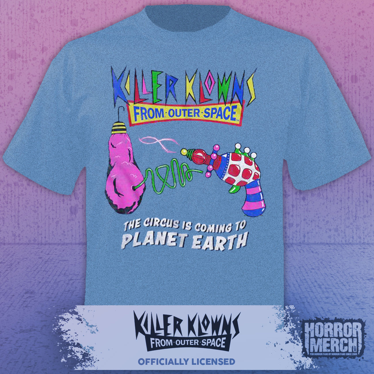 Killer Klowns - Weapons Mens Shirt (Blue)