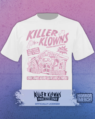 Killer Klowns - Alien Klowns Mens Shirt (White)