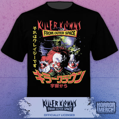Killer Klowns - Japanese Poster (Earth) Mens Shirt
