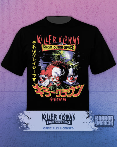 Killer Klowns - Japanese Poster (Earth) Mens Shirt
