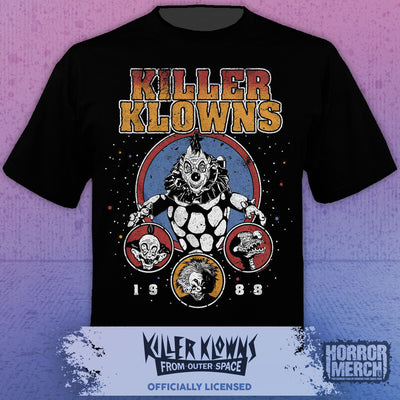 Killer Klowns - Space Poster Mens Shirt