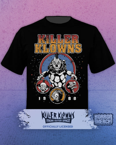 Killer Klowns - Space Poster Mens Shirt