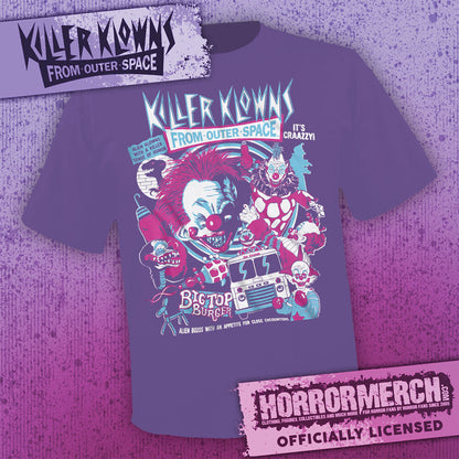 Killer Klowns From Outer Space - Collage (Violet) [Mens Shirt]