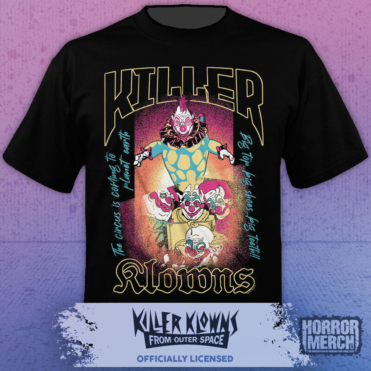 Killer Klowns - Split Collage Mens Shirt