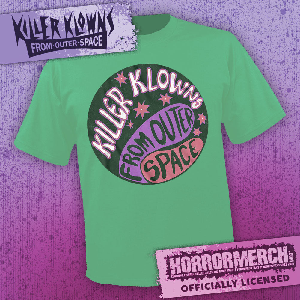 Killer Klowns From Outer Space - Cirlce Logo (Green) [Mens Shirt]