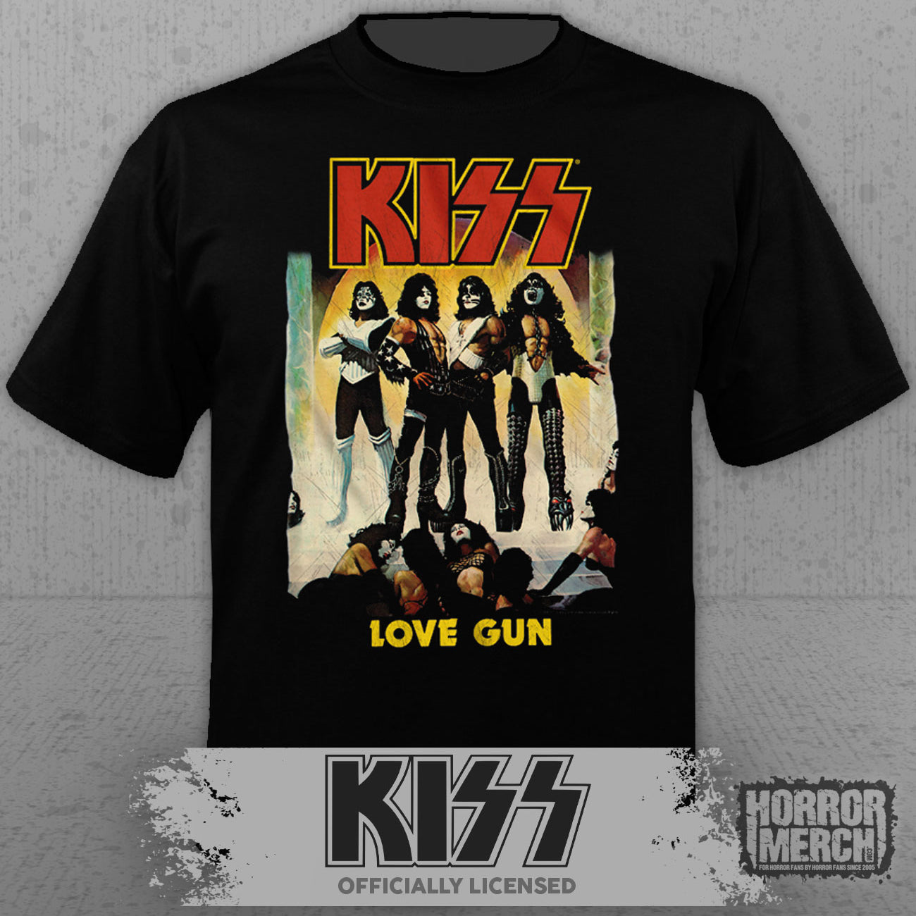 Kiss - Love Gun Mens Shirt