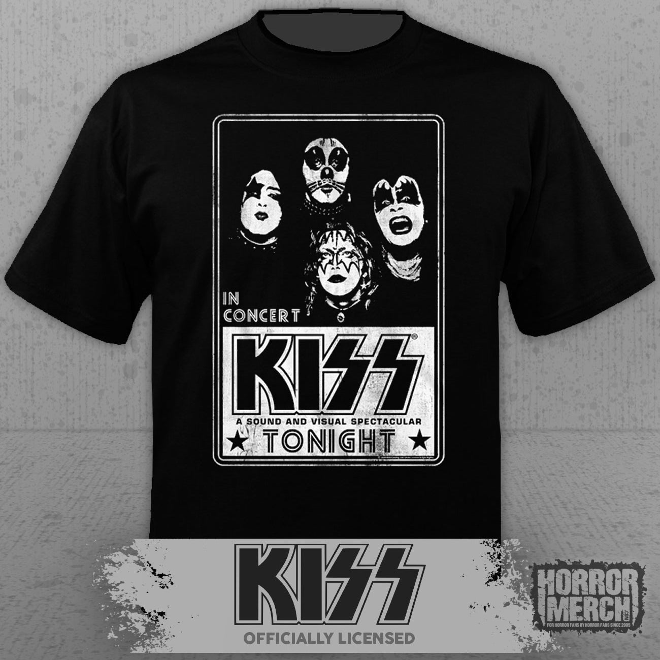 Kiss - In Concert Mens Shirt