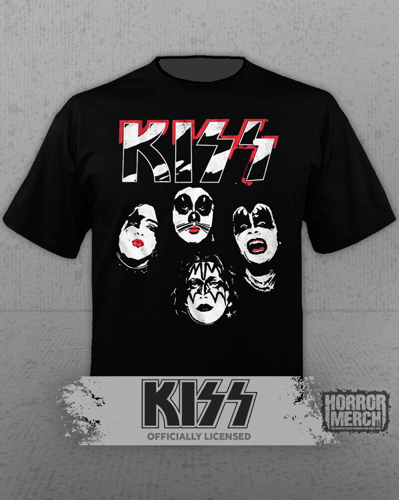 Kiss - Closeups Mens Shirt