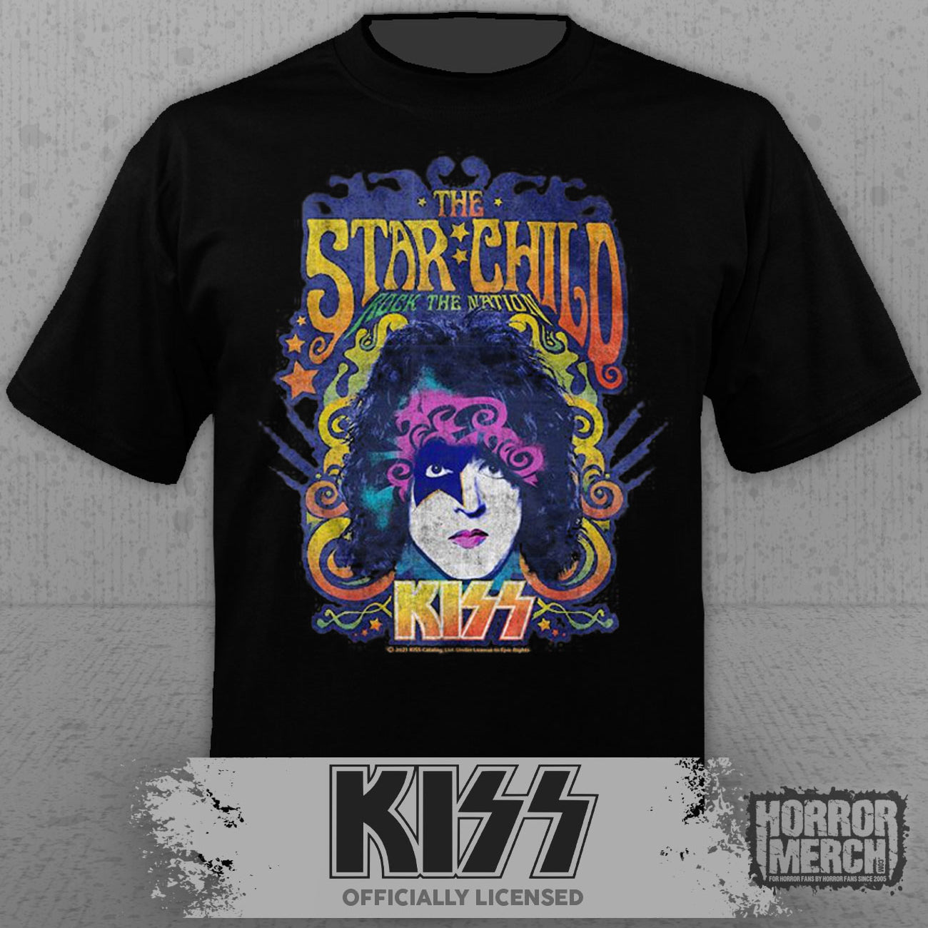Kiss - Starchild Mens Shirt