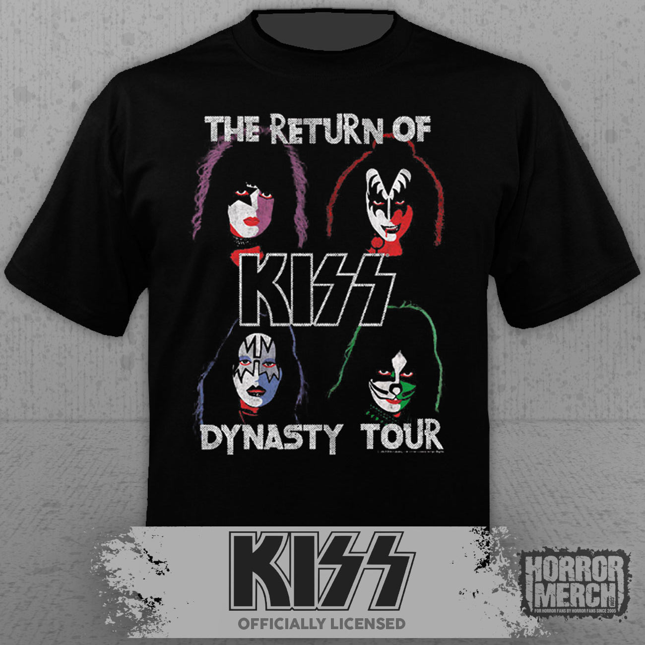 Kiss - Dynsasty Tour Mens Shirt