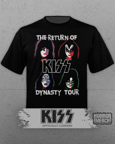 Kiss - Dynsasty Tour Mens Shirt