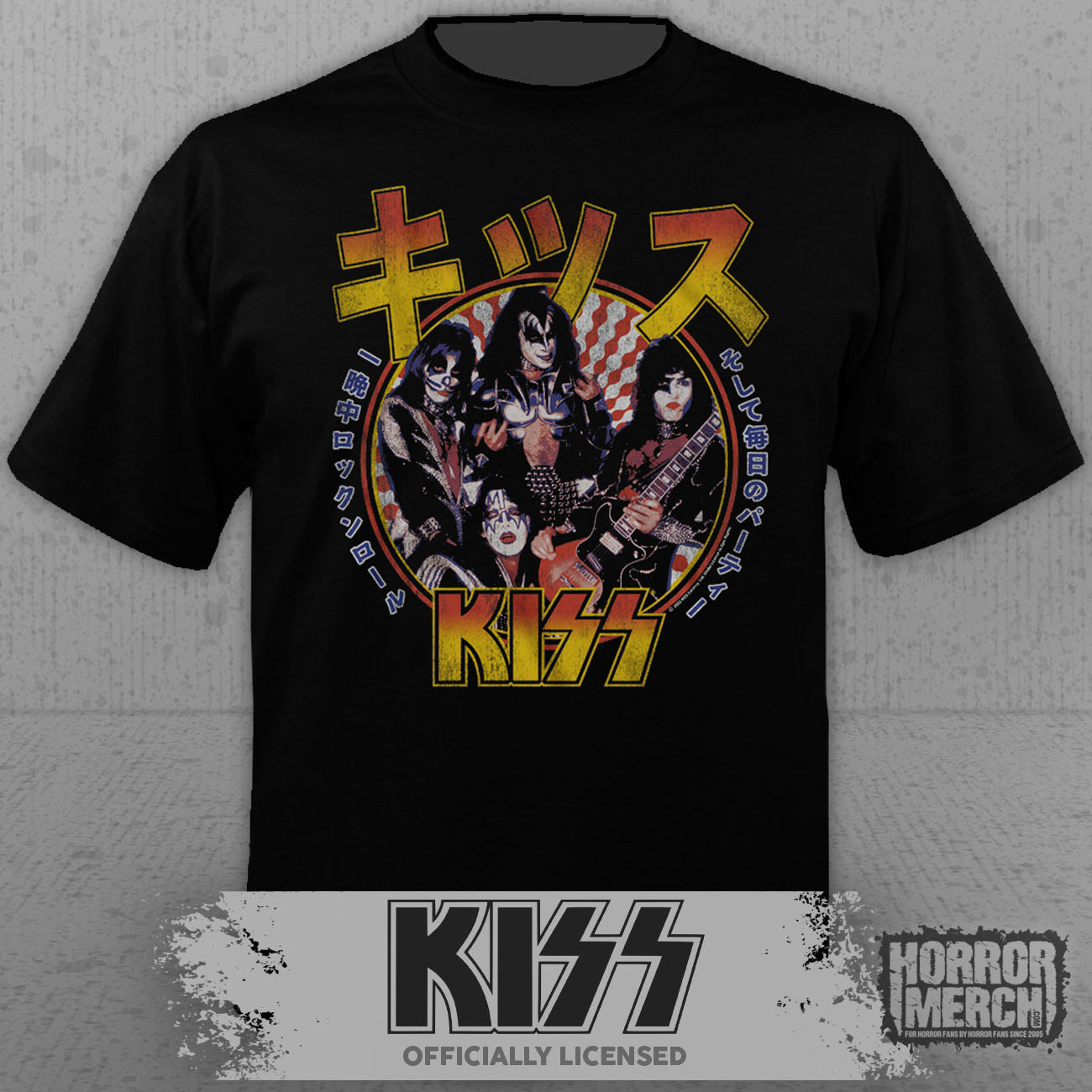 Kiss - Japanese Photo Mens Shirt