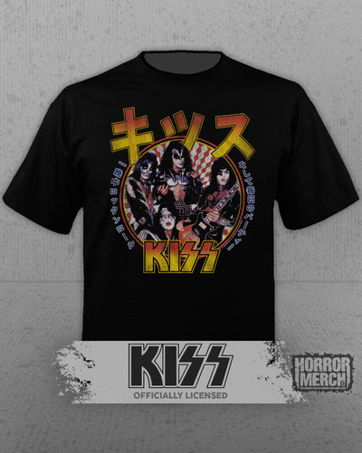 Kiss - Japanese Photo Mens Shirt