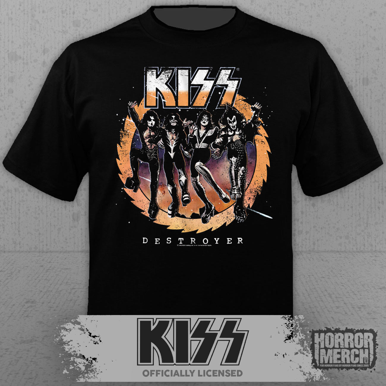 Kiss - Destroyer Sawblade Mens Shirt