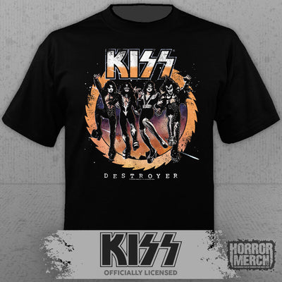 Kiss - Destroyer Sawblade Mens Shirt