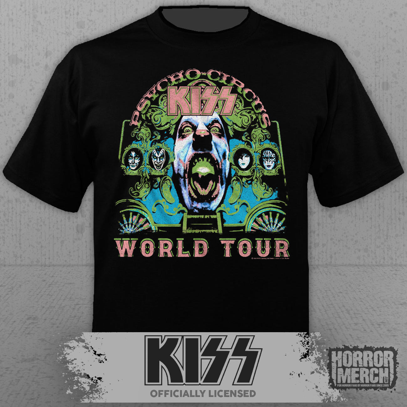 Kiss - Psycho Circus Mens Shirt