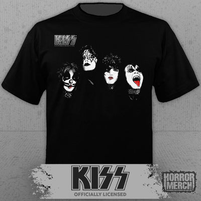Kiss - Faces Mens Shirt