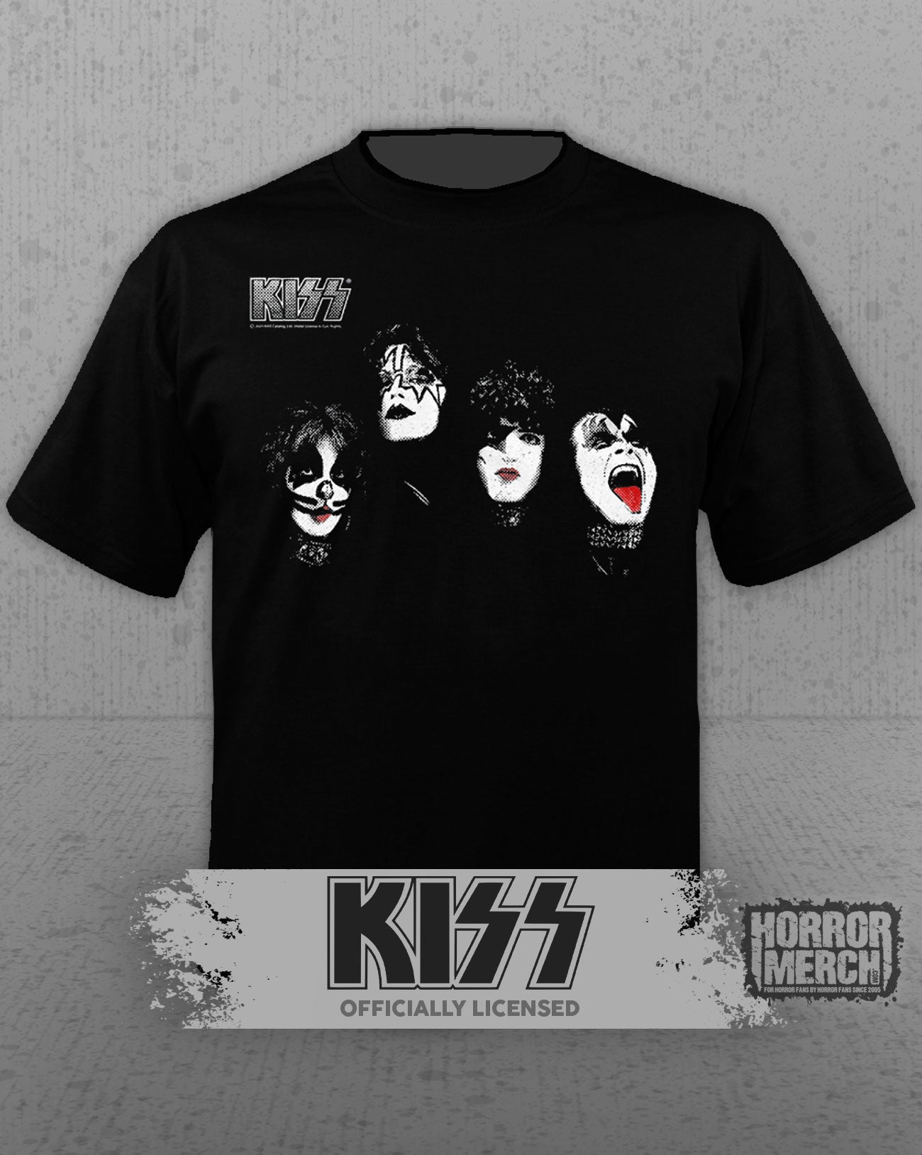 Kiss - Faces Mens Shirt